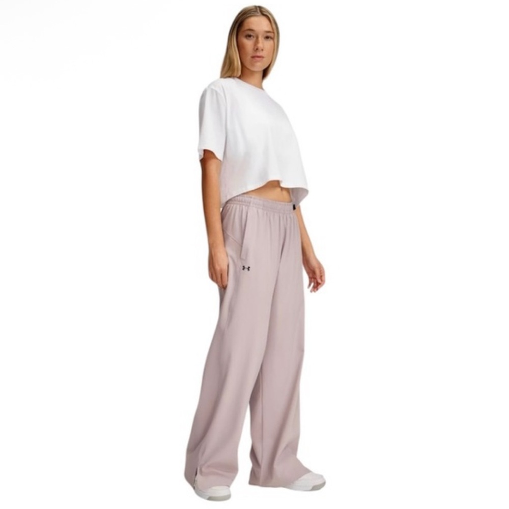 UNDER ARMOUR Rival Wide Leg Pant- Brand New With Tags - Picture 5 of 9